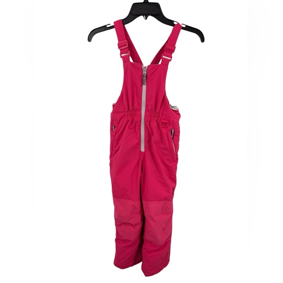Amazon Essentials Youth Snow Bib Overalls Hot Pink Size Small Fleece Lined - Picture 2 of 6